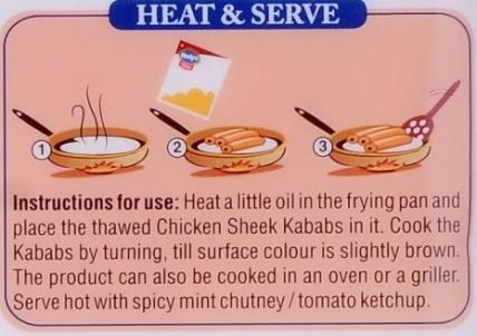 Venkys Chicken Seekh Kabab 500 gm