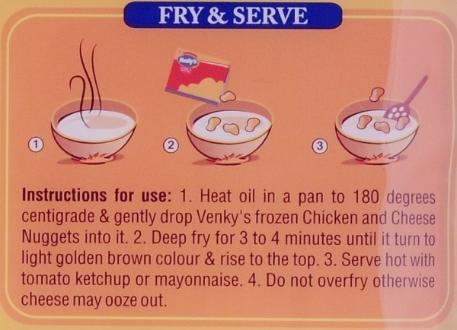 Venkys Chicken & Cheese Nuggets 500 gm