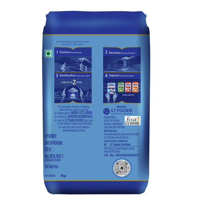 Daawat Traditional Basmati Rice 1 kg