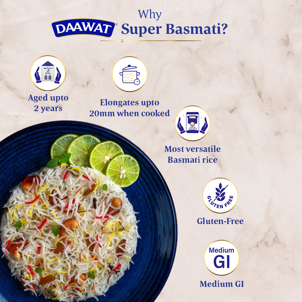 Daawat Super Basmati Rice 5 kg