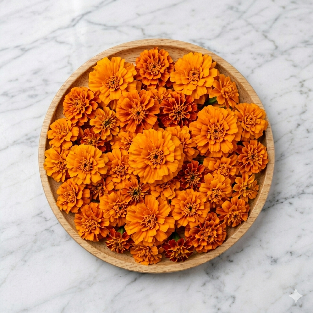 Marigold Orange Flower, 120 g