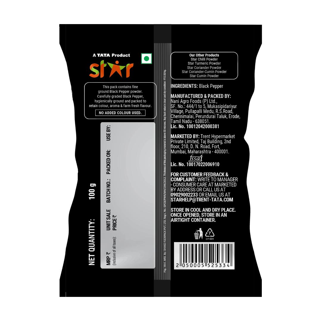 Star Black Pepper Powder 100 g
