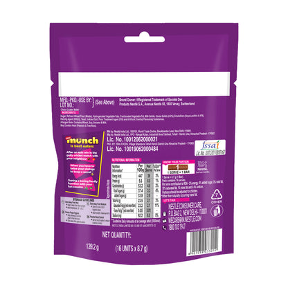 Nestle Munch Share Bag (Pack Of 16) 139.2 g