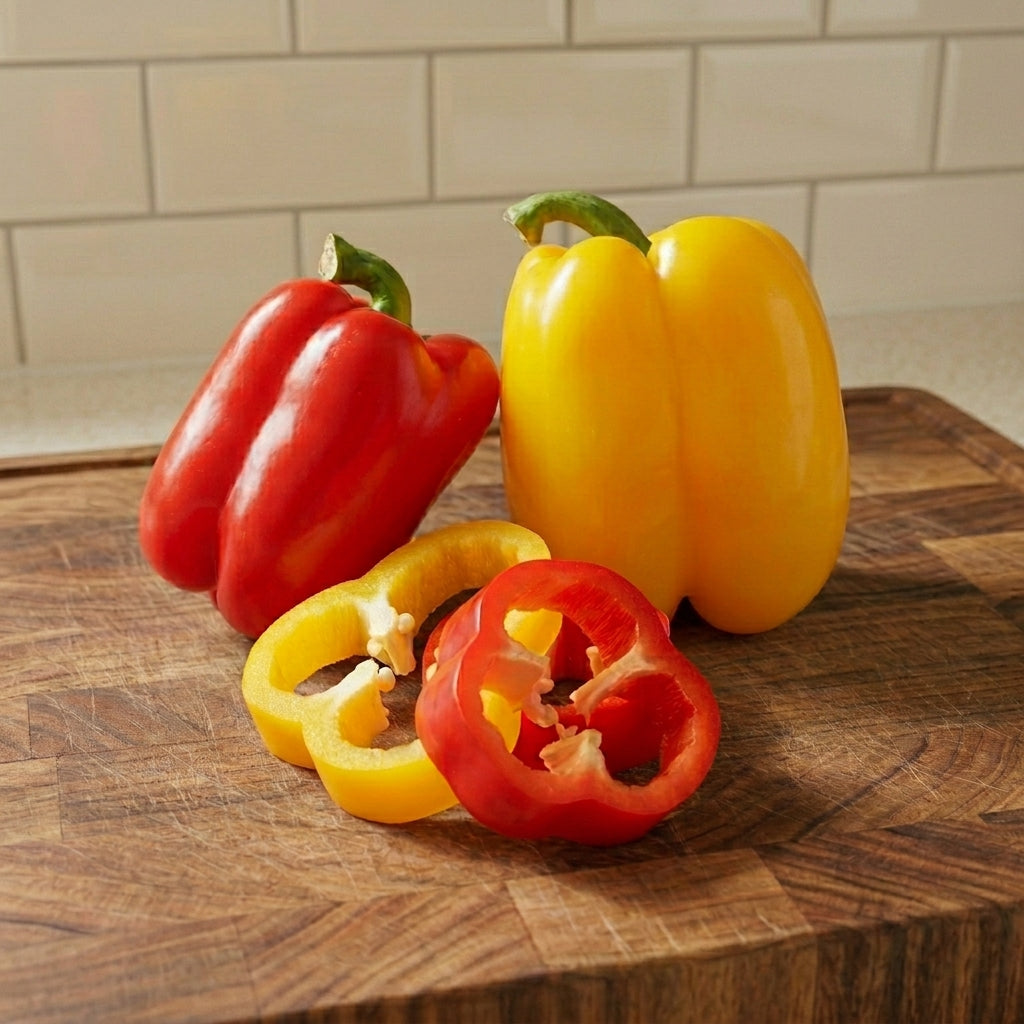 Capsicum Red & Yellow, Prepack 250 g