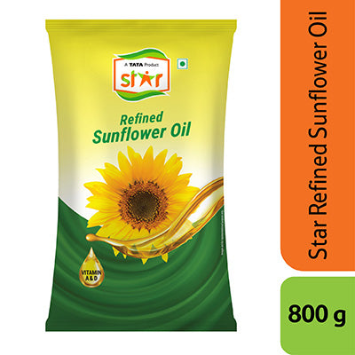 Star Refined Sunflower Oil 800 Gm