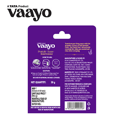 Vaayo Block Freshener Lavender 50 Gm