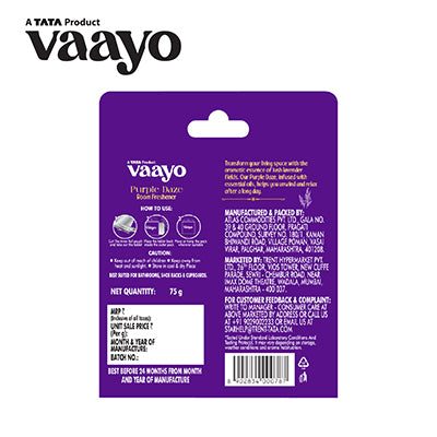 Vaayo Block Freshener Lavender 75 gm