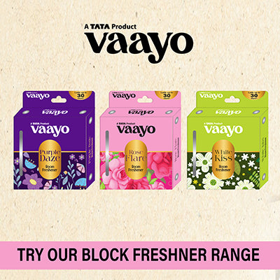 Vaayo Block Freshener Rose 75 gm