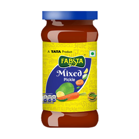 Fabsta Mixed Pickle Bottle 300 g