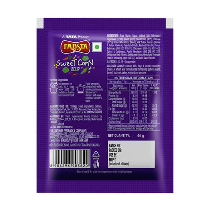 Fabsta Sweet Corn Veg Soup 44 g