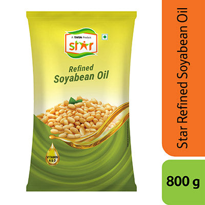 Star Refined Soyabean Oil Pouch 800 Gm