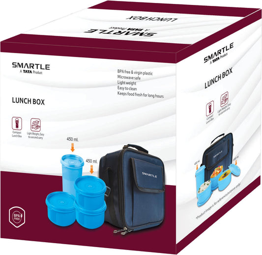Smartle Seal Fresh Lunch Box Set Of 4