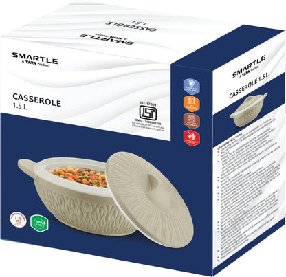 Smartle Marc Casserole 1500 Ml Creame Green 1 pc