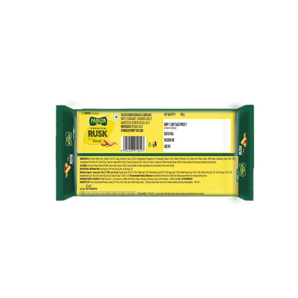 Fabsta Rusk, 400 g