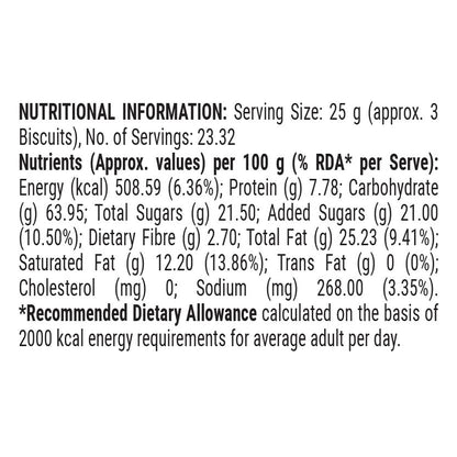 Fabsta Cashew Cookies 583.1 gm