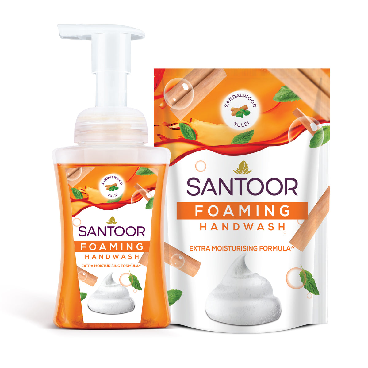 Santoor Foaming Handwash Pump 250 ml
