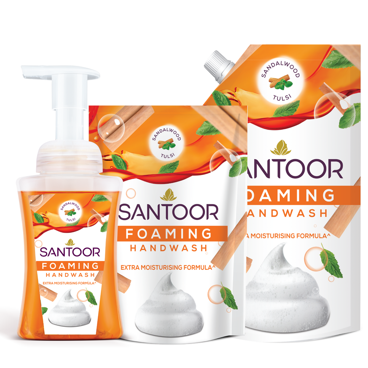 Santoor Foaming Handwash Pump 250 ml