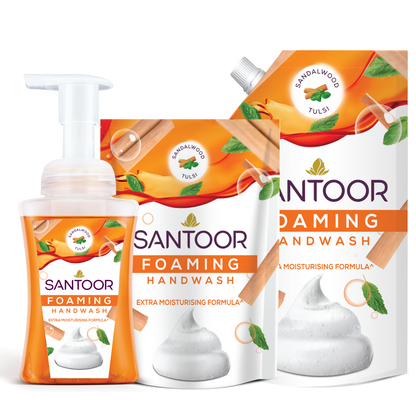 Santoor Foaming Handwash Pump 250 ml