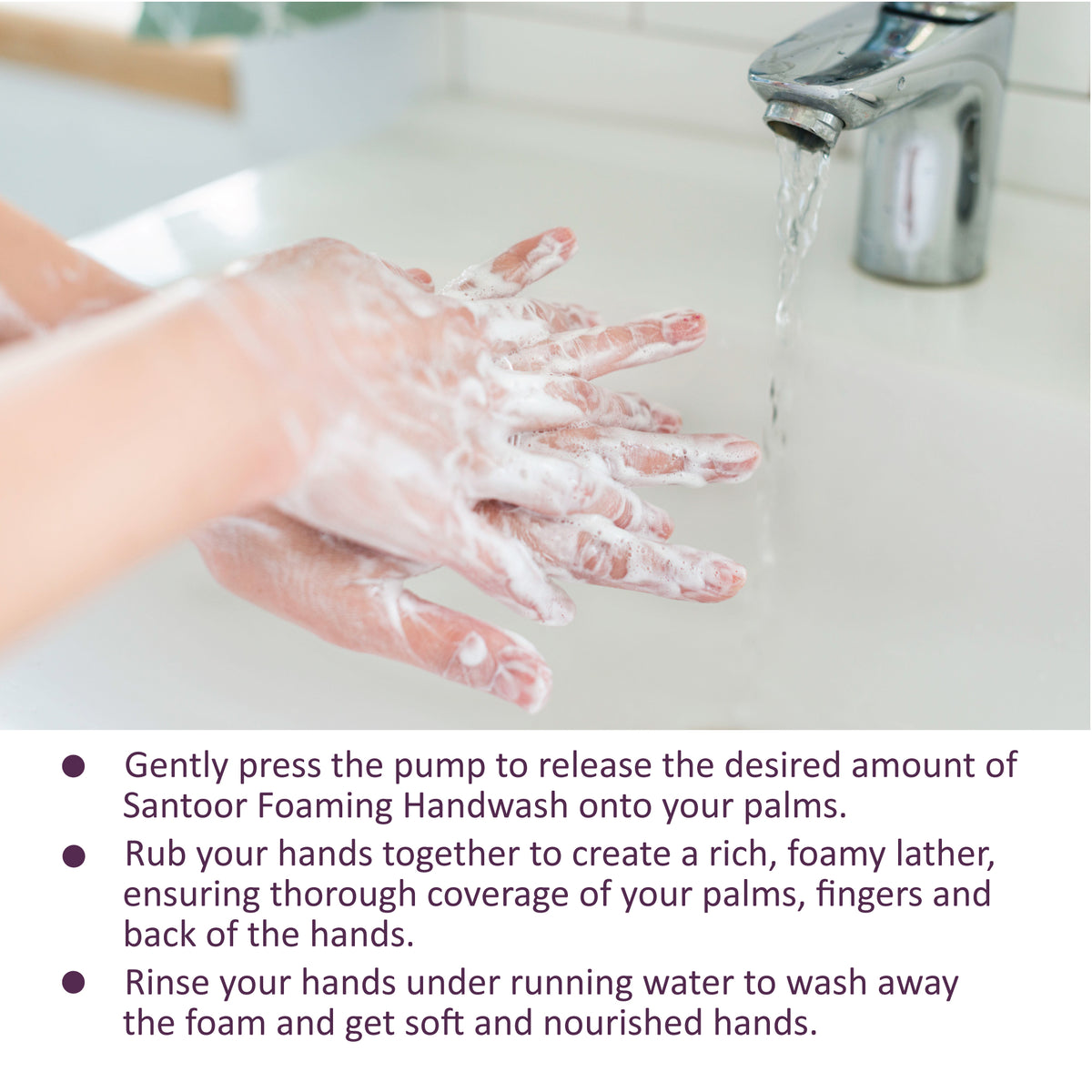 Santoor Foaming Handwash Pump 250 ml