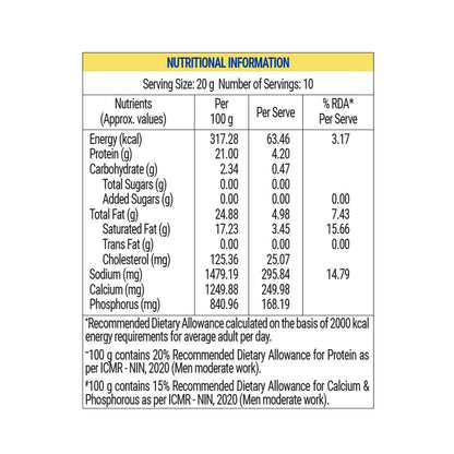 Fabsta Cheese Cubes 200 gm