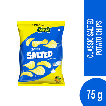 Fabsta Salted Potato Chips 75 gm