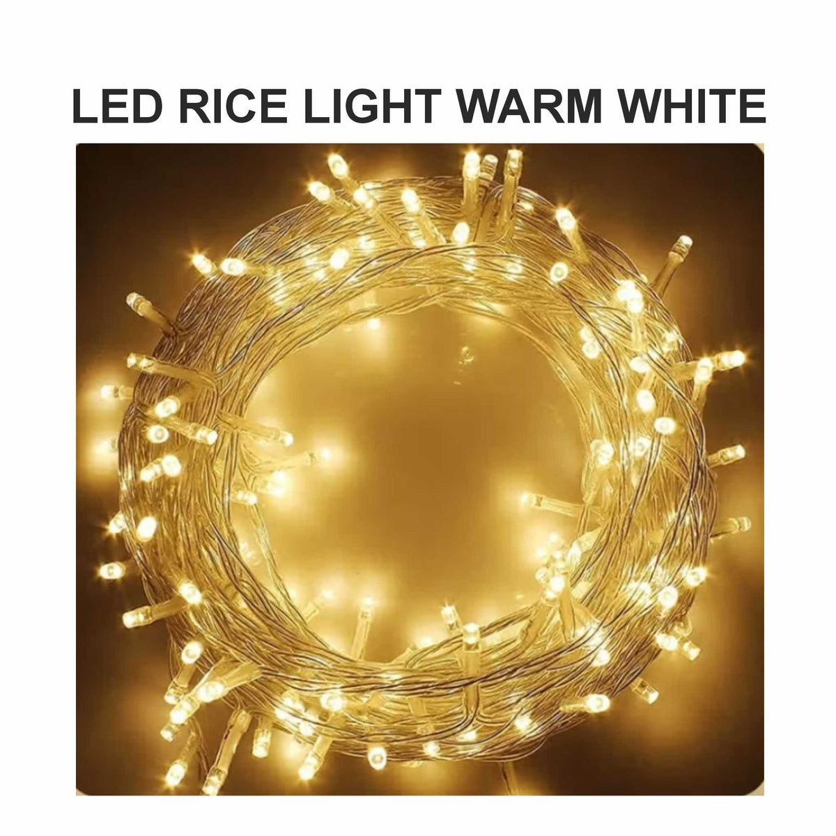 Led Rice Light Warm White 1 Pc