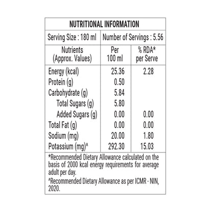 Fabsta Coconut Water 1000 ml