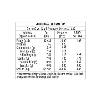 Fabsta Schezwan Extra Hot Chutney 250 Gm