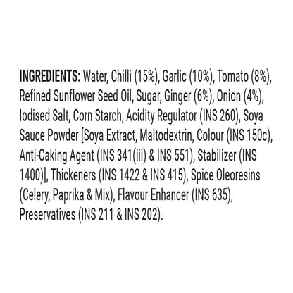 Fabsta Schezwan Extra Hot Chutney 250 Gm