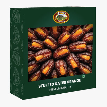 Nature's Choice Orange Stuffed Dates 350 gm