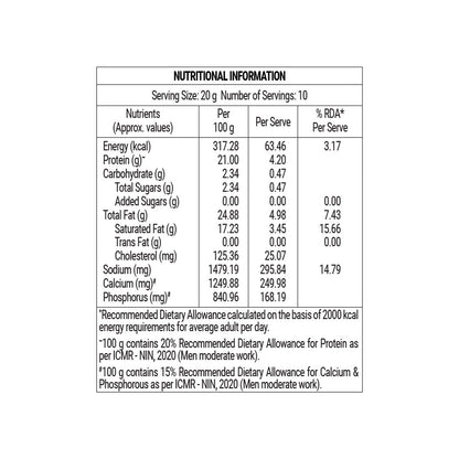 Fabsta Cheese Block 200 g