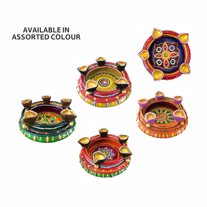 Smartle Bowl Clay Diya Assrted 1 Pc