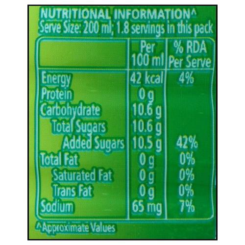 7 Up Nimbooz Refreshing 350 ml