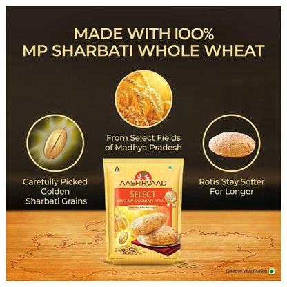 Aashirvaad Select Sharbati Atta 1 kg