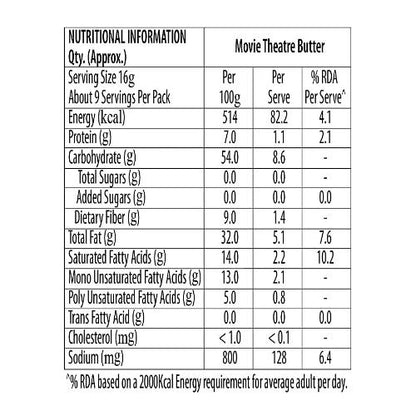 Act II Microwave Movietheatre Butter Flavour Pouch 150 Gm