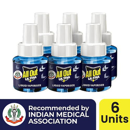 All Out Ultra Liquid Vaporizer 6x60 nights (refill)