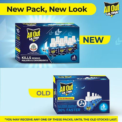 All Out Ultra Liquid Vaporizer 6x60 nights (refill)