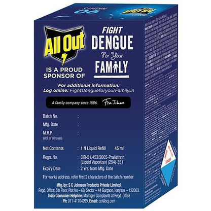 All Out Ultra Liquid Vaporizer 90 ni ghts (refill)