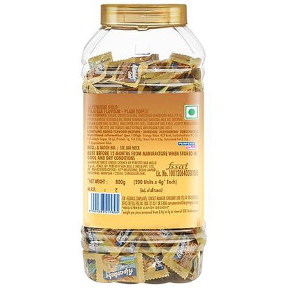 Alpenliebe Gold Caramel Toffee Jar (200 Pcs) 680 g