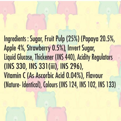 Alpenliebe Just Jelly Fruity Bears 67.5 g