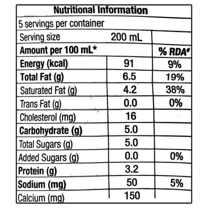 Amul Buffalo Pouch Milk 1 Ltr