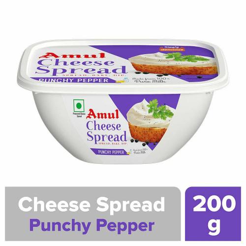 Amul Cheese Spread Pepper 200 g