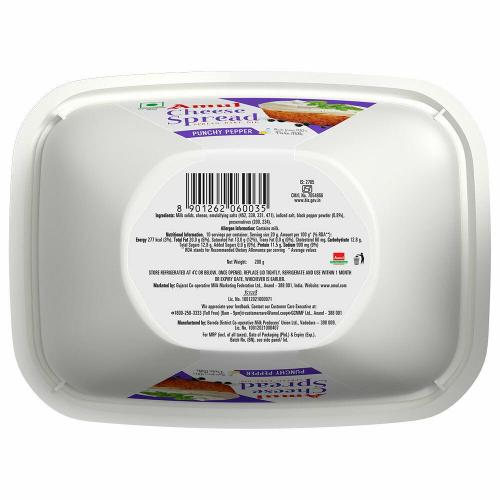 Amul Cheese Spread Pepper 200 g