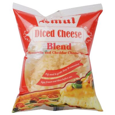 Amul Diced Cheese Blend 200 gm