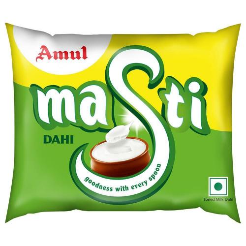Amul Masti Dahi Pouch 390 Gm