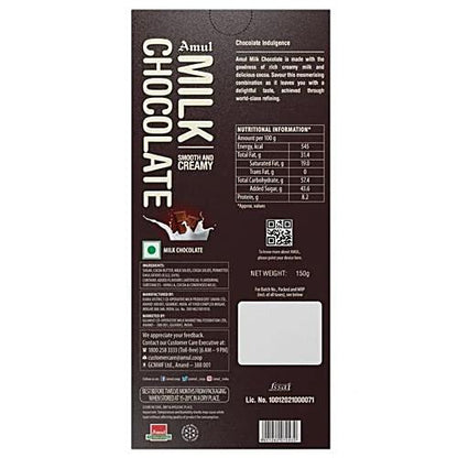 Amul Milk Chocolate 150 Gm