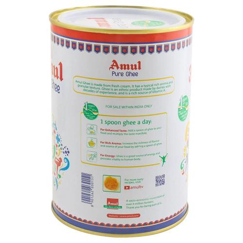 Amul Pure Desi Ghee Tin 1 ltr