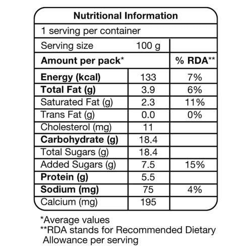 Amul Stirred Blueberry Yoghurt 100 gm
