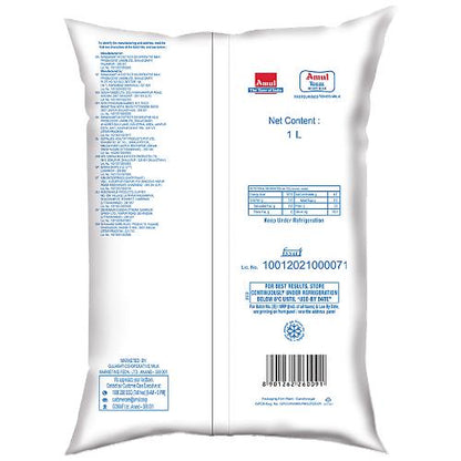 Amul Taaza Milk Pouch 1 ltr