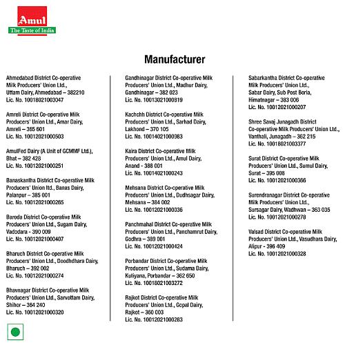 Amul Taaza Milk Pouch 1 ltr